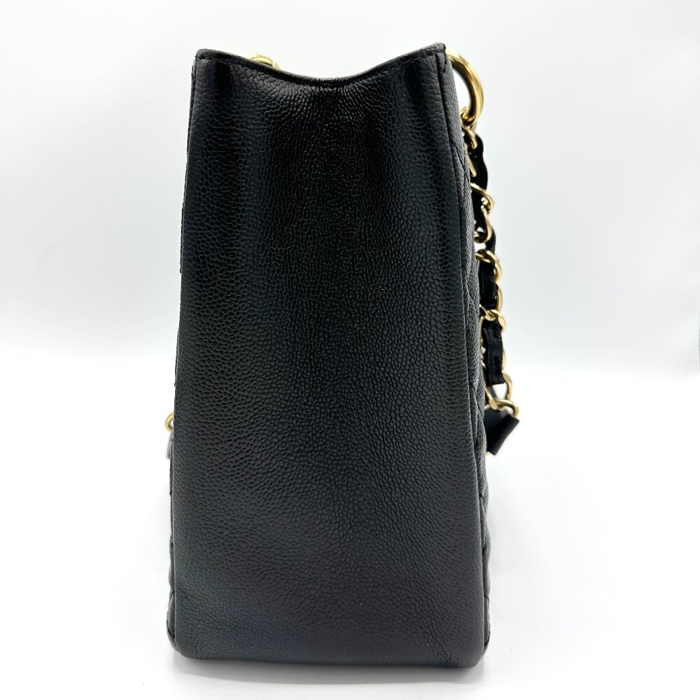 Chanel CC Black Caviar Grand Shopping Tote - Picture 4 of 10